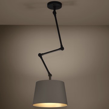 Eglo - Κρεμαστό φωτιστικό 1xE27/40W/230V καφέ