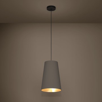 Eglo - Κρεμαστό φωτιστικό οροφής 1xE27/40W/230V καφέ