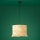 Eglo - Κρεμαστό φωτιστικό οροφής 1xE27/40W/230V rattan