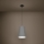 Eglo - Κρεμαστό φωτιστικό οροφής 1xE27/40W/230V γκρι
