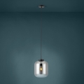 Eglo - Κρεμαστό φωτιστικό οροφής 1xE27/40W/230V διάμετρος 25 cm φιμέ
