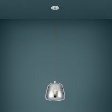 Eglo - Κρεμαστό φωτιστικό οροφής 1xE27/40W/230V διάμετρος 26 cm φιμέ