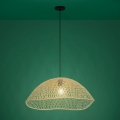 Eglo - Κρεμαστό φωτιστικό οροφής 1xE27/40W/230V διάμετρος 72 cm μπαμπού