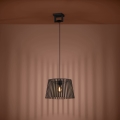 Eglo - Κρεμαστό φωτιστικό οροφής 1xE27/40W/230V μαύρο