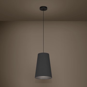 Eglo - Κρεμαστό φωτιστικό οροφής 1xE27/40W/230V μαύρο