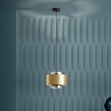 Eglo - Κρεμαστό φωτιστικό οροφής 1xE27/40W/230V χρυσό