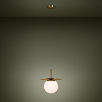 Eglo - Κρεμαστό φωτιστικό οροφής 1xE27/40W/230V χρυσό