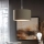 Eglo -  Κρεμαστό φωτιστικό οροφής LED TUNJA 1xE27/60W/230V taupe