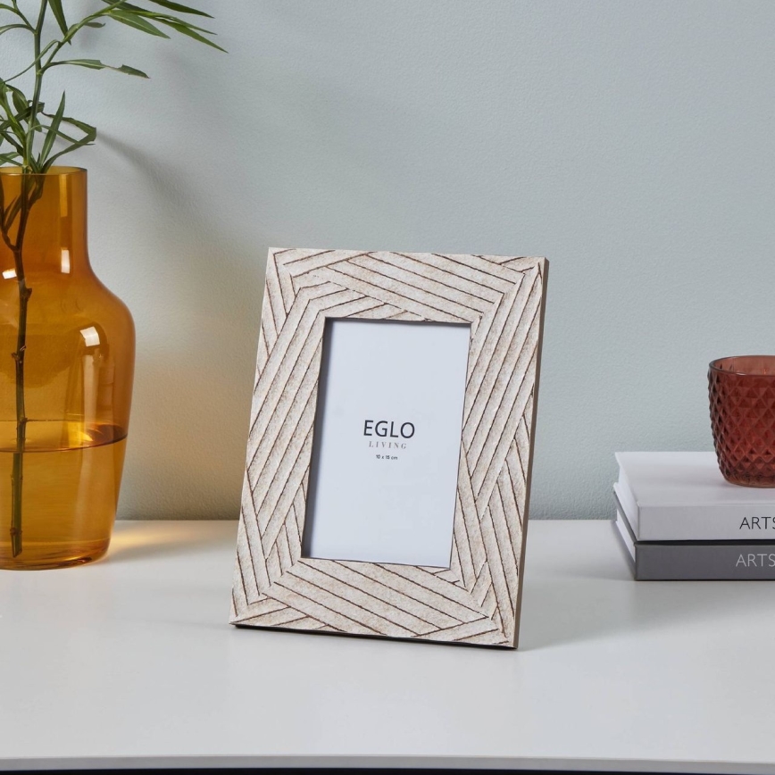 Eglo - Κορνίζα για φωτογραφία 10x15 cm μπεζ