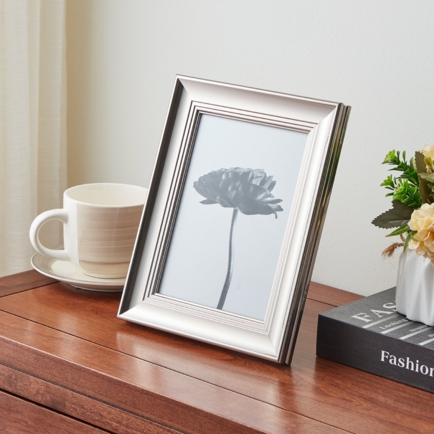 Eglo - Κορνίζα για φωτογραφία 13x18 cm ασημί