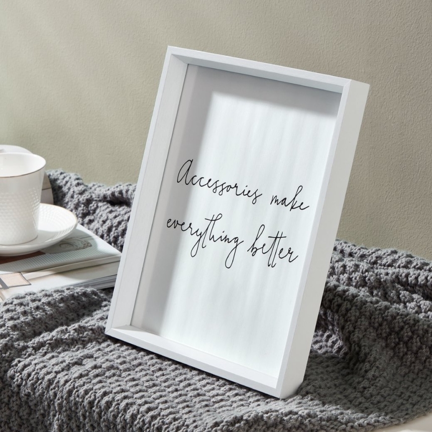 Eglo - Κορνίζα για φωτογραφία 20x25 cm λευκό