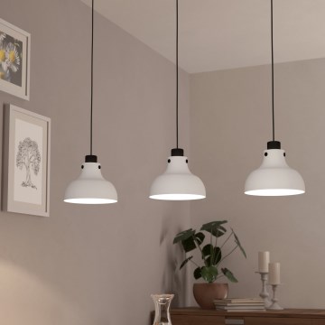 Eglo - Κρεμαστό φωτιστικό οροφής 3xE27/40W/230V