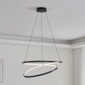 Eglo -  Κρεμαστό φωτιστικό οροφής LED LED/42W/230V 3000K μαύρο