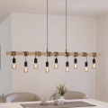 Eglo - Κρεμαστό φωτιστικό οροφής TOWNSHEND 9xE27/60W/230V