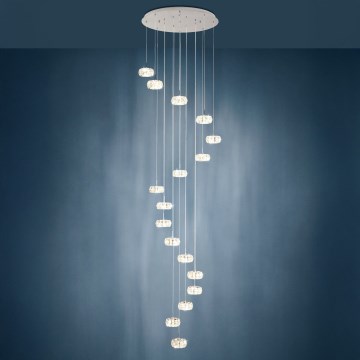 Eglo - Κρυστάλλινο πολύφωτο με dimming  LED 17xLED/4,5W/230V