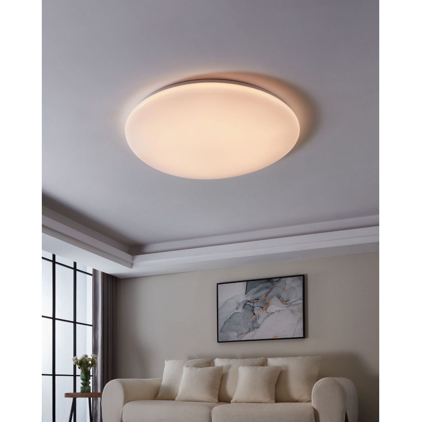 Eglo - LED Ρυθμιζόμενο Φωτιστικό Οροφής LED/80W/230V με Τηλεχειριστήριο
