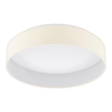 Eglo - LED Dimmable φωτιστικό οροφής 1xLED/18W/230V μπεζ