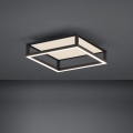 Eglo - LED Dimmable φωτιστικό οροφής LED/29,4W/230V 2700-6500K μαύρο + τηλεχειριστήριο