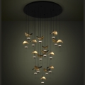 Eglo - Led Dimmable κρεμαστό φωτιστικό οροφής 17xLED/2,3W/230V 3000K διάμετρος 78 cm