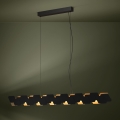 Eglo - Led Dimmable κρεμαστό φωτιστικό οροφής LED/44W/230V 3000K μαύρο/χρυσό