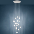 Eglo - LED Dimmable πολύφωτο 17xLED/5W/230V