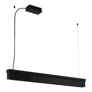 Eglo - LED Dimmable πολύφωτο σε σχοινί  LED/29W/230V + LED/19W
