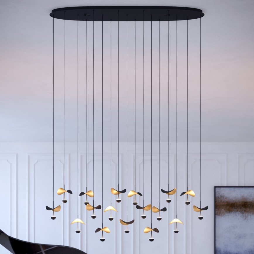 Eglo - Led Dimmable κρεμαστό φωτιστικό οροφής 17xLED/2,3W/230V 3000K