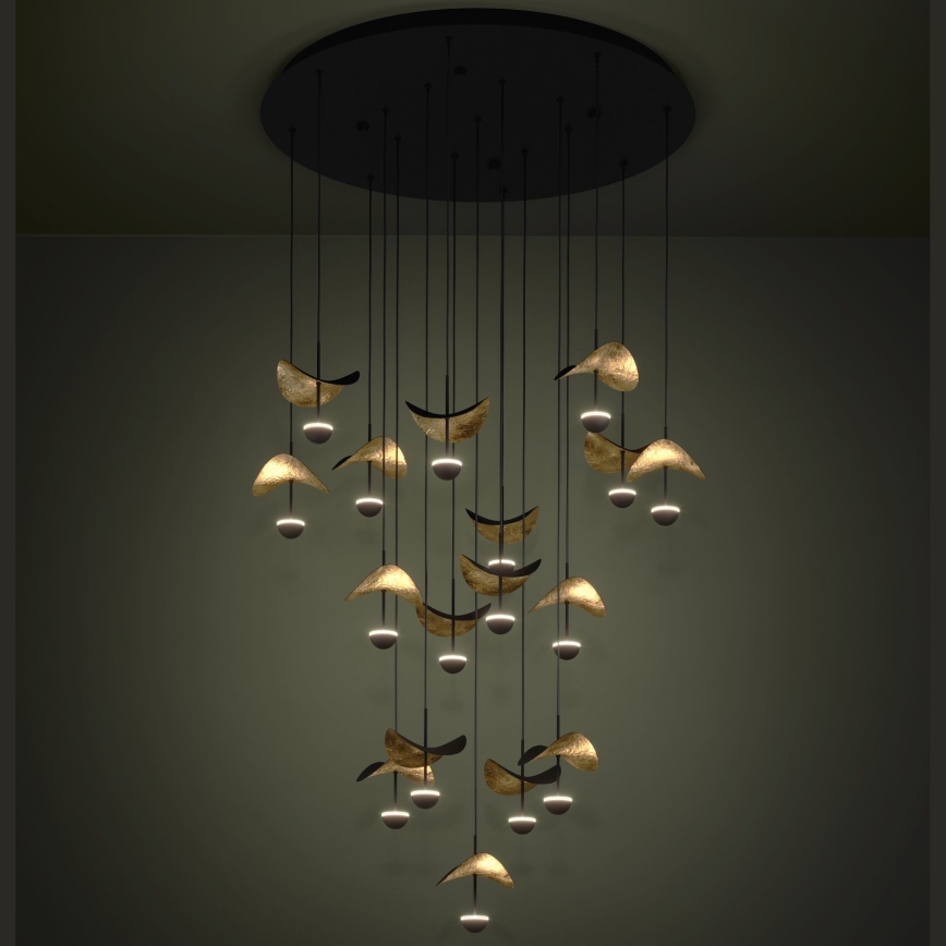 Eglo - Led Dimmable κρεμαστό φωτιστικό οροφής 17xLED/2,3W/230V 3000K διάμετρος 78 cm