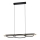 Eglo - Led Dimmable κρεμαστό φωτιστικό οροφής 2xLED/12,5W/230V+1xLED/15,5W 3000K μπεζ/μαύρο