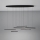 Eglo - Led Dimmable κρεμαστό φωτιστικό οροφής 6xLED/8,4W/230V 3000K μαύρο