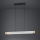 Eglo - Led Dimmable κρεμαστό φωτιστικό οροφής LED/22,2W/230V 3000K καφέ/γκρι