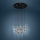 Eglo - Led Dimmable κρεμαστό φωτιστικό οροφής LED/27W/230V 3000K μαύρο
