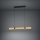 Eglo - Led Dimmable κρεμαστό φωτιστικό οροφής LED/28,8W/230V 3000K μαύρο/καφέ