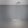 Eglo - Led Dimmable κρεμαστό φωτιστικό οροφής LED/36W/230V 3000K γκρι/δρυς