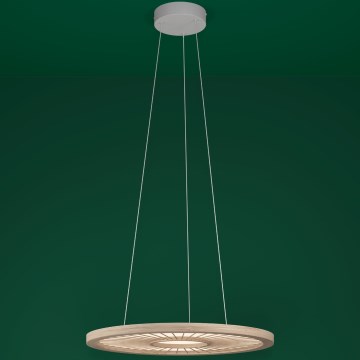 Eglo - Led Dimmable κρεμαστό φωτιστικό οροφής LED/36W/230V 4000K μπεζ