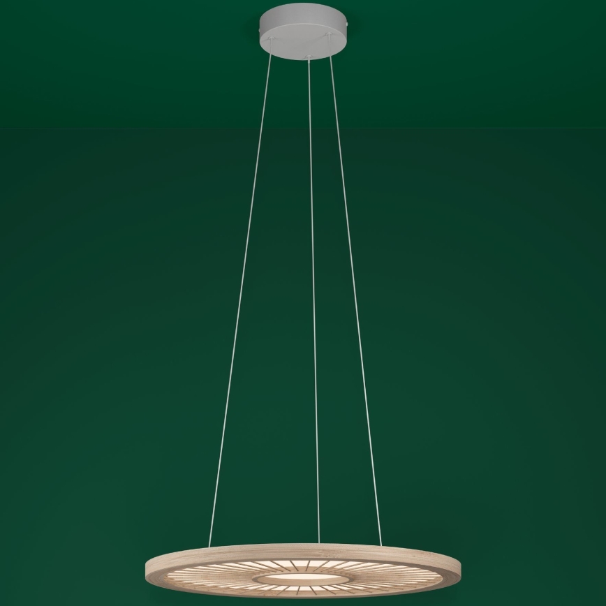 Eglo - Led Dimmable κρεμαστό φωτιστικό οροφής LED/36W/230V 4000K μπεζ