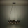 Eglo - Led Dimmable κρεμαστό φωτιστικό οροφής LED/72W/230V 3000K μαύρο/χρυσό