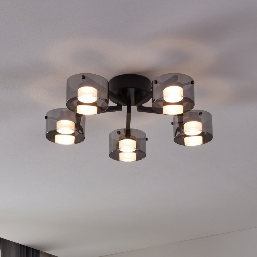 Eglo - LED Dimmable πολύφωτο απλίκα 5xLED/5,4W/230V