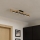 Eglo - LED Dimmable φωτιστικό οροφής 2xLED/10W/230V 3000K μαύρο/μπεζ