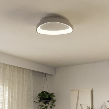 Eglo - LED Dimmable φωτιστικό οροφής LED/12W/230V 2700-6500K λευκό + τηλεχειριστήριο