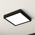 Eglo - LED Dimmable φωτιστικό οροφής LED/17W/230V μαύρο