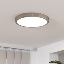 Eglo - LED Dimmable φωτιστικό οροφής LED/20,5W/230V χρώμιο