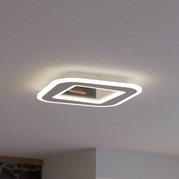 Eglo - LED Dimmable φωτιστικό οροφής LED/20W/230V 2700-6500K λευκό + τηλεχειριστήριο