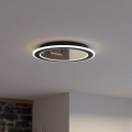 Eglo - LED Dimmable φωτιστικό οροφής LED/20W/230V 2700-6500K μαύρο + τηλεχειριστήριο
