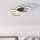 Eglo - LED Dimmable φωτιστικό οροφής LED/20W/230V 4000K μαύρο/χρυσό