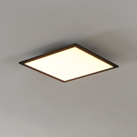 Eglo - LED Dimmable φωτιστικό οροφής LED/21,5W/230V μαύρο ZigBee