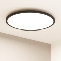Eglo - LED Dimmable φωτιστικό οροφής LED/41W/230V διάμετρος 60 cm μαύρο