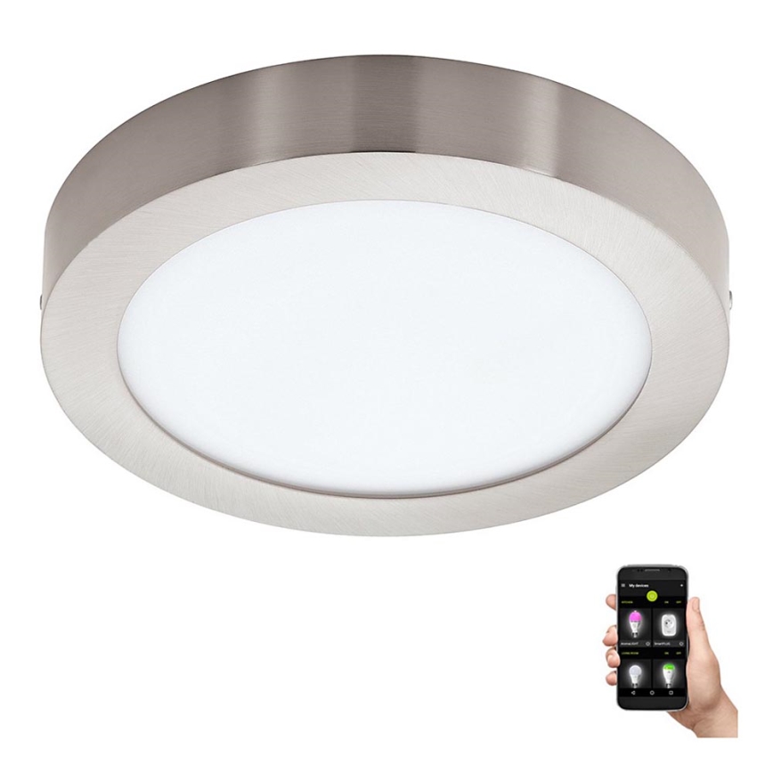 Eglo - LED Dimmable φωτιστικό οροφής μπάνιου LED/16,5W/230V IP44 ZigBee