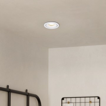 Eglo - LED Dimmable χωνευτό φωτιστικό/4,9W/230V λευκό