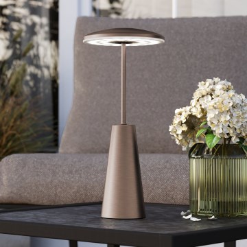 Eglo - LED Dimming αφής Εξωτερικού χώρου φωτιστικό LED/2,8W/5V 2400K/3000K/4000K 5200 mAh IP54 μπεζ